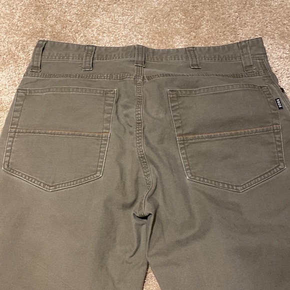 Howler Brothers Frontside 5 Pocket Pants Cotton Oregano Olive Size W30 x L28 - Picture 10 of 10
